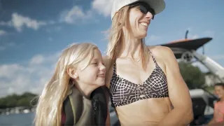 How To Teach Your Kid How To WakeSurf With Stacia Bank