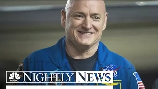 Back on Earth, Astronaut Scott Kelly Discusses His Year in Space | NBC Nightly News