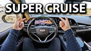 The Best Self Driving Tech? 2022 Cadillac Escalade Super Cruise Review!