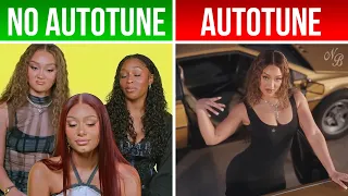 FLO 'Walk Like This' | *AUTOTUNE VS NO AUTOTUNE* (Genius)