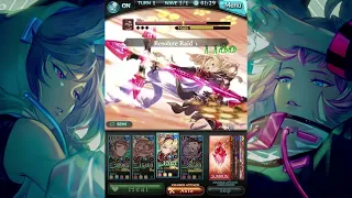 【Granblue Fantasy】 EX+ Water 0 button OTK + 2 Schrodingers