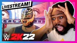 WWE 2K22 - Rey Mysterio 2K Showcase Mode: UpUpDownDown Streams