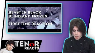 TENOR REACTS TO BEAST IN BLACK - BLIND AND FROZEN
