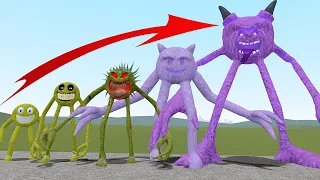 EVOLUTION OF NEW ROBLOX INNYUME SMILEY'S STYLIZED NEXBOT FAMILY in Garry's Mod!