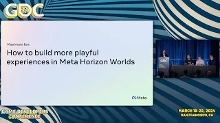 Maximum Fun: How to Build More Playful Experiences in 'Meta Horizon Worlds'