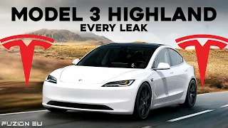 PROJECT HIGHLAND - Everything We Know About Tesla's Model 3 Refresh