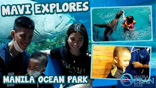 MAVI EXPLORES MANILA OCEAN PARK | FAMILY DAY