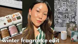 WINTER FRAGRANCE EDIT | luxe gourmands, holiday scents, warm musks