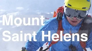 Mount St. Helens: Climbing and Skiing an Active Volcano