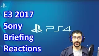 E3 2017 - Sony Briefing Reactions - June 12th