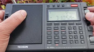 Tecsun PL-990x as a media player Bluetooth speaker