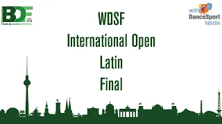 2023 WDSF International Open Latin Final