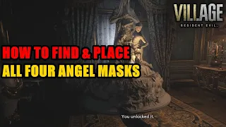How to Find & Place All Four Angel Masks Resident Evil Village