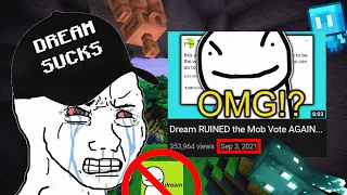 guy nukes his channel after failing to sh!t on Dream