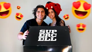 ABRINDO UMA CAIXA DA SUPERCELL COM A MINHA NAMORADA