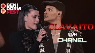 CLAVAITO con *CHANEL* en la final del BENIDORMFEST 2024 (EDIT)