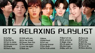 NO ADS - BTS RELAXING PLAYLIST 방탄소년단의 편안한 재생목록