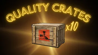 Opening High Quality Crates | Rust Loot