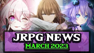 JRPG News March 2023 - Upcoming Releases, FFXVI Goes Golden, Tokyo Xanadu Sequel?, Ryza Anime