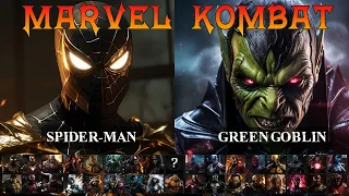 🔥 Celebrity Mortal Kombat | Marvel Part 1