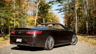 2017 Mercedes-Benz S550 Cabriolet First Drive