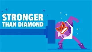 Is there anything stronger than diamond?