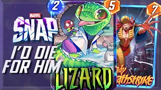 Protec Rian's LIZARD at all costs! | Marvel Snap Deck