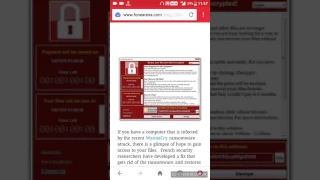 Wanakiwi tool released to fix WannaCry ransomware infected PCs