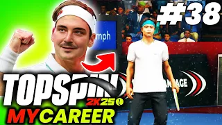 Let’s Play Top Spin 2K25 Career Mode | MyCareer #38 | EMBARRASSING...