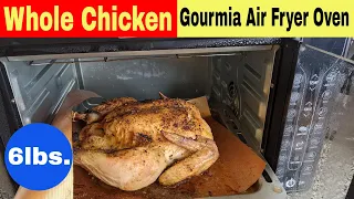 Whole Chicken, Gourmia Digital French Door Air Fryer Oven Recipe