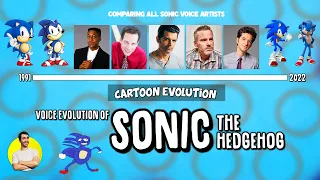 Voice Evolution of SONIC THE HEDGEHOG - 31 Years Compared & Explained | CARTOON EVOLUTION