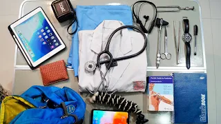 What's Inside the Bag of a Medical Student in India | Anuj Pachhel