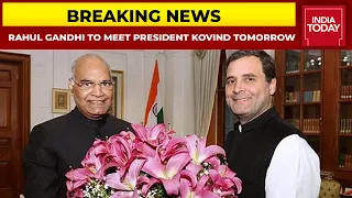 Rahul Gandhi To Meet President Ram Nath Kovind Over Lakhimpur Violence |Breaking News