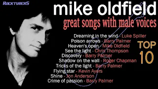 Mike Oldfield  Great songs with male voices TOP 10