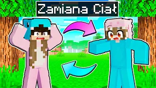 ZAMIANA CIAŁ Z Moją DZIEWCZYNĄ w Minecraft