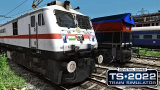 VENAD EXPRESS JOURNEY || LOCO CHANGE + COUPLING || Train Simulator 2022