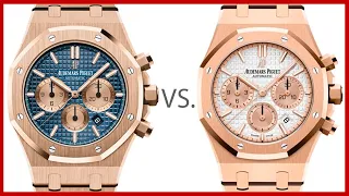 ▶Audemars Piguet Rose Gold Chronograph 41mm vs 38mm (26331or vs 26315or) COMPARISON