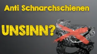 Anti Schnarchschienen - Krücke mit Folgen. Das muss dir unbedingt klar sein!