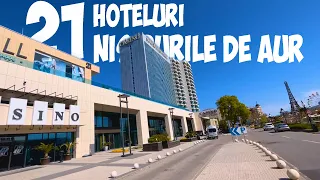 21 hoteluri pe plaja la Nisipurile de Aur