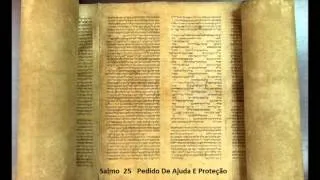 Salmo 25 -  Pedido de ajuda e proteção - A Biblia Narrada por Cid Moreira