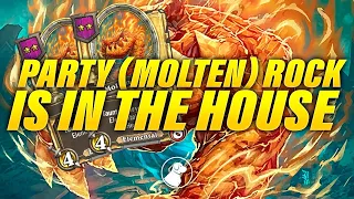 Party (Molten) Rock Is In The House | Dogdog Hearthstone Battlegrounds