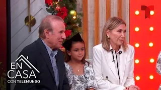 Los padres de Jacky Bracamontes le dieron una gran sorpresa | En Casa Con Telemundo