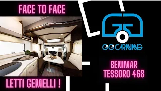 🔥BENIMAR TESSORO 468 NORTHAUTOKAPP IL SEMINTEGRALE LETTO GEMELLI FACE O FACE FULL OPTIONALS🔥