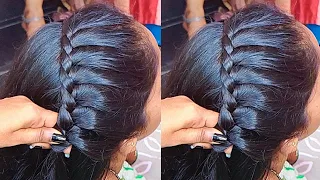 Cute front bridal Hairstyle for long and medium Hair#hairstyles #NirmalaHairstyles#trending #hair