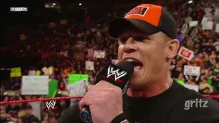 John Cena After Royal Rumble 2008 Raw