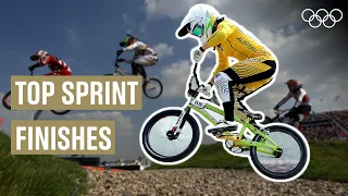 10 BEST sprint finishes in BMX racing! 🚴