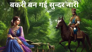 बकरी बन गई सुन्दर नारी || बच्चा ने सच्चाई राजा को कैसे दिखाई || राजा रानी की कहानी@InspiringBarkat