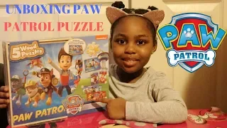 PAW PATROL PUZZLE RYDER ROCKY SKYE ZUMA CHASE RUBBLE MARSHALL