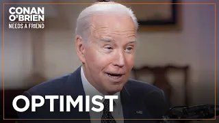 President Joe Biden Has Never Been More Optimistic About America | Conan O'Brien Needs A Friend