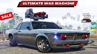 ULTIMATE WAR CAR in GTA 5 Online | Weaponized Tampa Best Customization & Review | SALE | Muscle